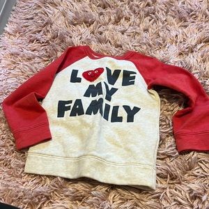 Crew neck sweatshirt